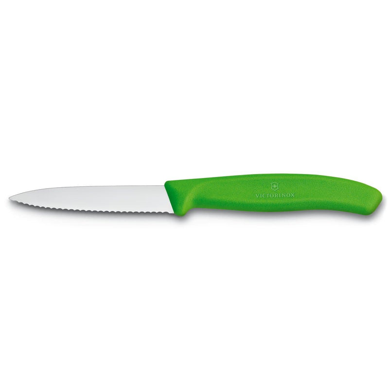 Se Victorinox Swiss Classic grøntsagskniv/universalkniv tandet 8 cm Grøn ✔ Kæmpe udvalg i Victorinox ✔ Hurtig levering: 1 - 2 Hverdage samt billig fragt - Varenummer: KTT-508960-01 og barcode / Ean: &