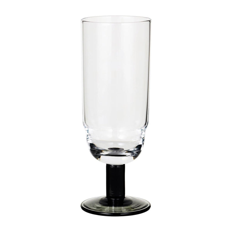 Se Broste Copenhagen Nordic Bistro champagneglas 20 cl Clear/Smoke stem ✔ Kæmpe udvalg i Broste Copenhagen ✔ Hurtig levering: 1 - 2 Hverdage samt billig fragt - Varenummer: KTT-509026-01 og barcode / Ean: &