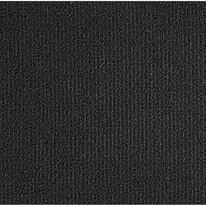 Messetæppe rip/latex 2x60m - Sort