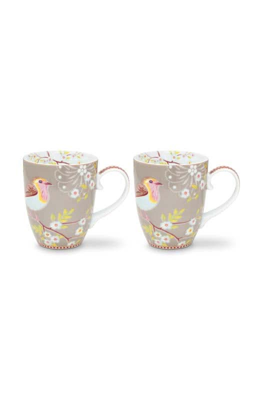 Se tilbud på Pip Studio Mugs! Billigt udsalg på Set/2 Mugs Large Early Bird Khaki 350ml. Hurtig levering, billig fragt. Spar op til 56%!
