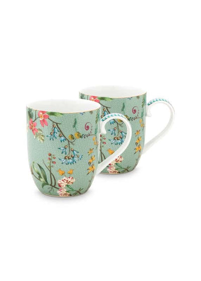 Se billigt tilbud på Pip Studio Jolie Flowers kopper! 2 stk. 145ml. Spar op til 55% på udsalg. Hurtig levering, billig fragt. Varenummer: CADEC-51.002.300.