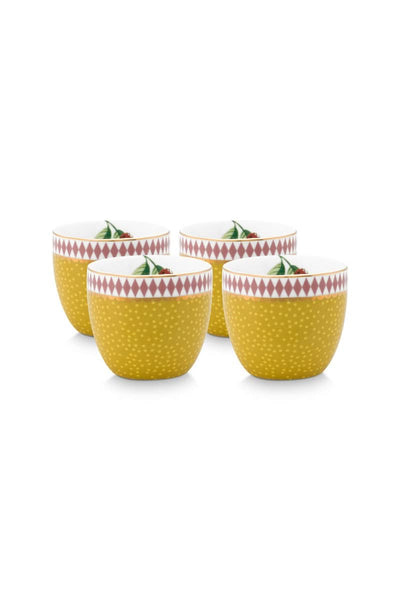 Se billigt tilbud på Pip Studio La Majorelle Yellow æggebægre (4 stk). Køb online nu! Hurtig levering (1-2 hverdage) og billig fragt. Spar op til 66%.