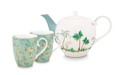 Se billigt tilbud på Pip Studio Tea Set Large Jolie Flowers Blue! Spar op til 63% på udsalg. Hurtig levering, 1-2 hverdage. Varenummer: CADEC-51.020.115.