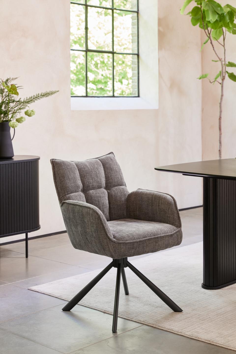 Se Marilla Spisebordsstol, Grafit med Sorte Ben, 59x65x86 cm, Sæt af 2 ❤ Kæmpe udvalg i Unique furniture - Køb online på udsalg og tilbud lige nu ❤ Billig fragt og hurtig levering - Varenummer: Bolig&Haven-53109277622602 og barcode / Ean: 5704745161709 på lager - Udsalg på Få op til 69% i rabat - Shop udsalg fra mere end 1.798 mærker