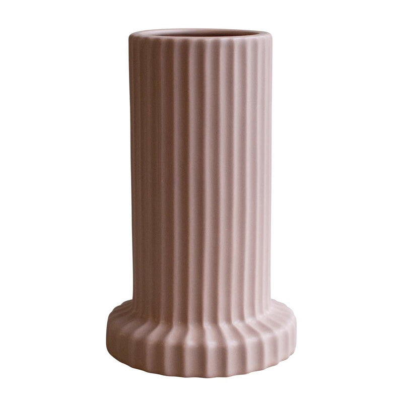 Se DBKD Stripe vase 18 cm Apricot ✔ Kæmpe udvalg i DBKD ✔ Hurtig levering: 1 - 2 Hverdage samt billig fragt - Varenummer: KTT-510933-01 og barcode / Ean: &