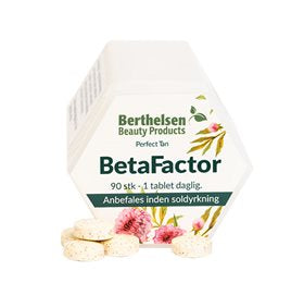 Pakning med Berthelsen Beta Factor kosttilskud, 90 tabletter