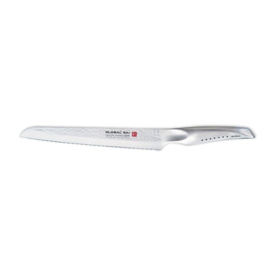 Se Global Global SAI-05 brødkniv 23 cm Rustfrit stål ✔ Kæmpe udvalg i Global ✔ Hurtig levering: 1 - 2 Hverdage samt billig fragt - Varenummer: KTT-511399-01 og barcode / Ean: '4943691140067 på lager - Udsalg på Køkken & madlavning - Køkkenknive & Knivtilbehør - Brødknive Spar op til 66% - Over 1334 design mærker på udsalg