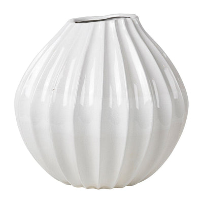 Se Broste Copenhagen Wide vase ivory 40 cm ✔ Kæmpe udvalg i Broste Copenhagen ✔ Hurtig levering: 1 - 2 Hverdage samt billig fragt - Varenummer: KTT-512155-01 og barcode / Ean: '5710688149667 på lager - Udsalg på Indretning - Dekoration - Vaser Spar op til 54% - Over 1334 design mærker på udsalg