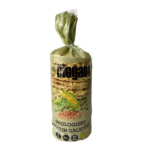 Pakke med økologiske proteingaletter fra Italien, Biogan, 100 gram