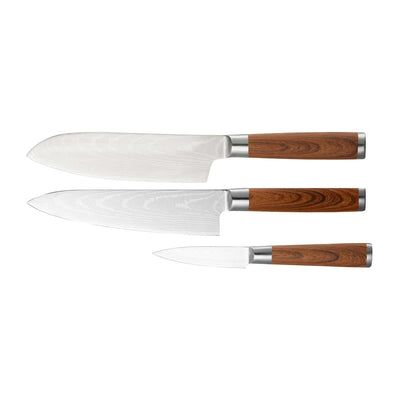 Se Dorre Yari knivsæt 3 knive Rustfrit stål ✔ Kæmpe udvalg i Dorre ✔ Hurtig levering: 1 - 2 Hverdage samt billig fragt - Varenummer: KTT-513540-01 og barcode / Ean: '7392753587772 på lager - Udsalg på Køkken & madlavning - Køkkenknive & Knivtilbehør - Knivsæt Spar op til 61% - Over 1334 design brands på udsalg