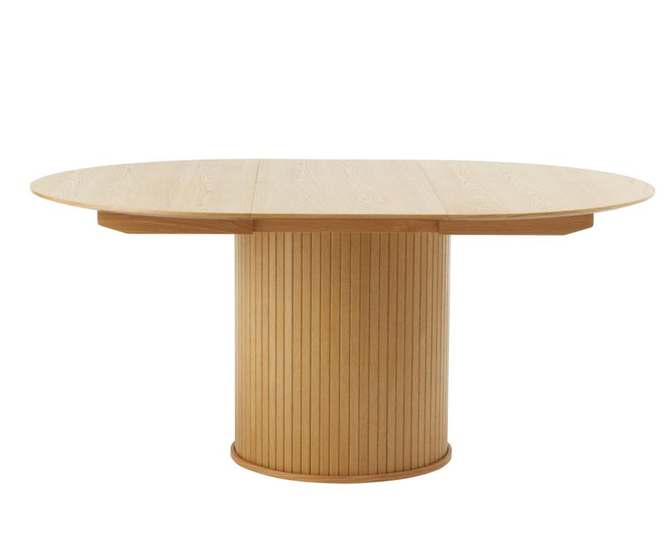 Se Nola Rundt Spisebord, Natur Eg, Ø120-167x75 cm, Udvideligt ❤ Kæmpe udvalg i Unique furniture - Køb online på udsalg og tilbud lige nu ❤ Meget billig fragt og hurtig levering - Varenummer: Bolig&Haven-53109282341194 og barcode / Ean: 5704745158686 på lager - Udsalg på Få op til 63% i rabat - Find over 1.798 brands på udsalg
