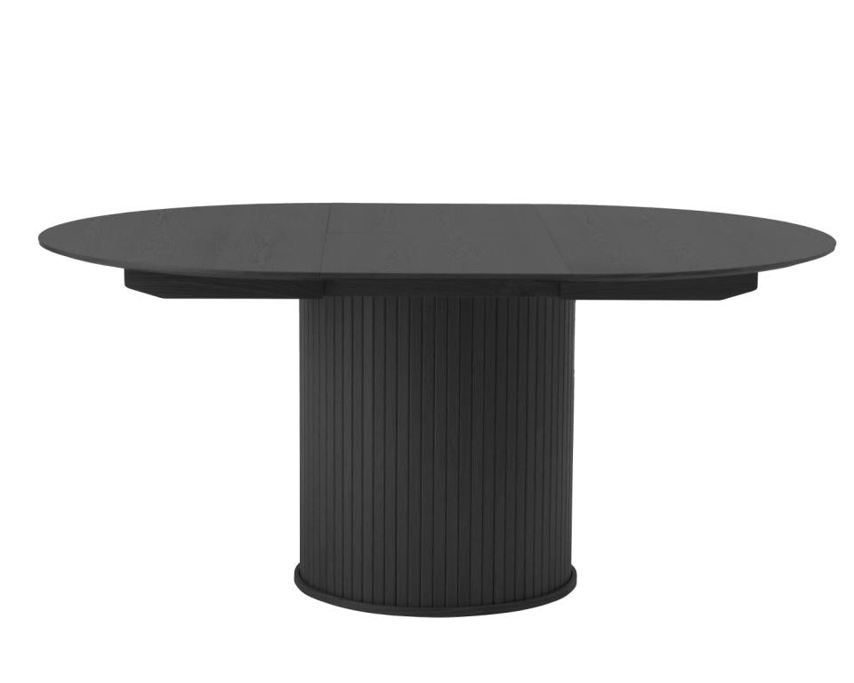 Se Nola Rundt Spisebord, Sort, Ø120-167x75 cm, Udvideligt ❤ Kæmpe udvalg i Unique furniture - Køb online på udsalg og tilbud lige nu ❤ Super billig fragt og lynhurtig levering - Varenummer: Bolig&Haven-53109282537802 og barcode / Ean: 5704745158730 på lager - Udsalg på Spar stort – op til 71% - Over 2.739 kendte brands på stort udsalg