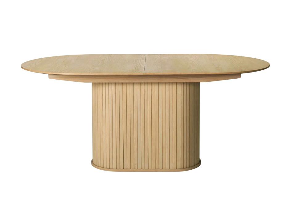 Se Nola Ovalt Spisebord, Natur Eg, 95x180-230x75 cm, Udvideligt ❤ Kæmpe udvalg i Unique furniture - Køb online på udsalg og tilbud lige nu ❤ Lav fragtpris og hurtig levering - Varenummer: Bolig&Haven-53109281980746 og barcode / Ean: 5704745168722 på lager - Udsalg på Op til 63% rabat - 2.739 brands med vilde rabatter