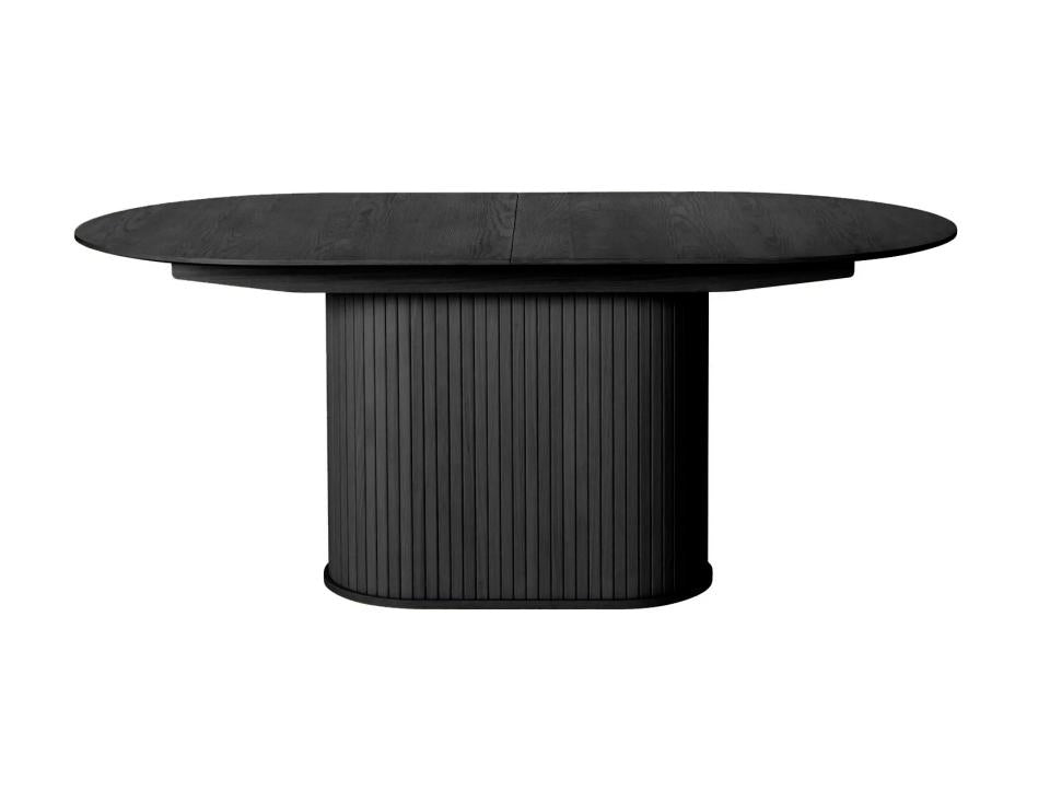 Se Nola Ovalt Spisebord Sort, 95x180-230x75 cm, Udvideligt ❤ Kæmpe udvalg i Unique furniture - Køb online på udsalg og tilbud lige nu ❤ Billig fragt • Hurtig levering - Varenummer: Bolig&Haven-53109282046282 og barcode / Ean: 5704745168807 på lager - Udsalg på Store besparelser – op til 71% - Et af Danmarks største udvalg – 2.739+ brands