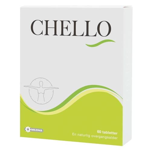 Mezina Chello Classic kosttilskud, pakning med 60 tabletter