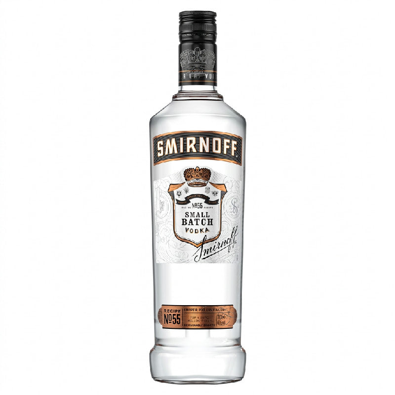 Flaske Smirnoff Vodka Black på 70 cl