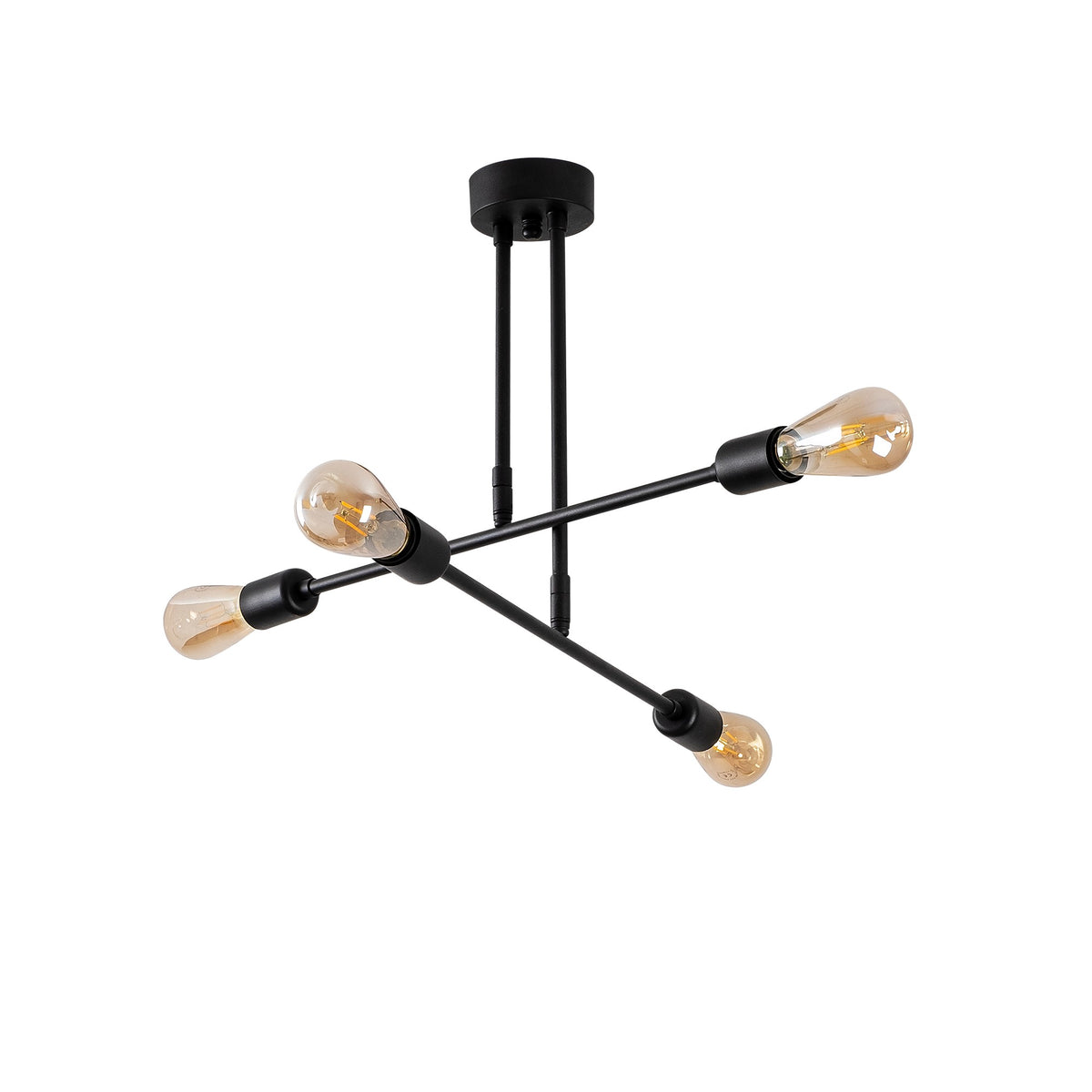 Lumi loftlampe i sort jern