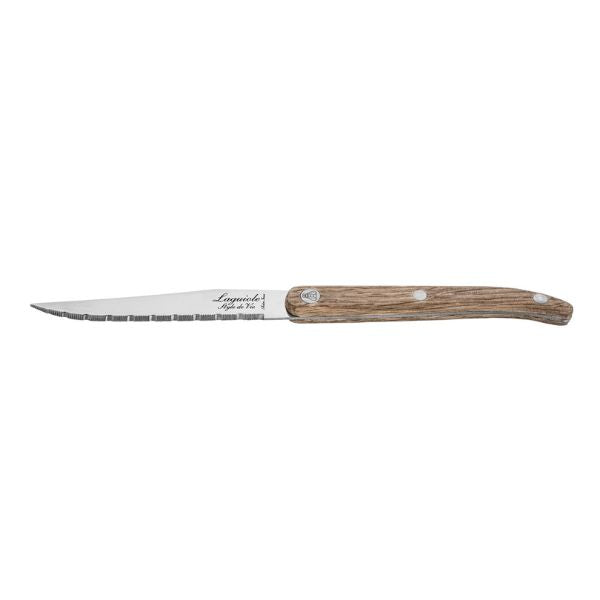 Se Grillknive Laguiole Eg Savtakket Sæt 6 Sdv ✔ Kæmpe udvalg i Style De Vie - Køb online på udsalg og tilbud lige nu ✔ Super billig fragt og lynhurtig levering - Varenummer: Barlife-689275 og 8718719301319 på lager - Udsalg på Køkken - Borddækning - Bestik Få op til 67% i rabat - Find over 1.798 mærker på udsalg