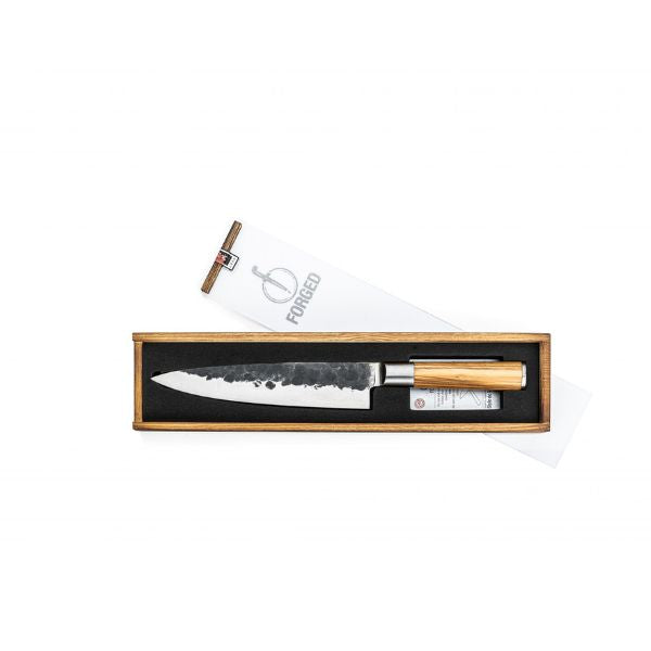 Se Køkkenkniv Smedet Oliven Sdv 18cm ✔ Kæmpe udvalg i Style De Vie - Køb online på udsalg og tilbud lige nu ✔ Billig fragt og hurtig levering - Varenummer: Barlife-689288 og 8718719305225 på lager - Udsalg på Køkken - Køkkenartikler - Køkkenknive Få op til 67% i rabat - Find over 1.798 mærker på udsalg