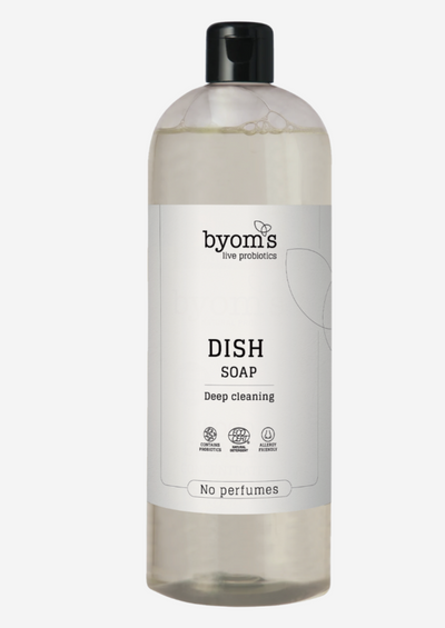Se Byoms PROBIOTIC DISH SOAP  -  ECOCERT  -  No perfumes 1000 ML. ✔ Kæmpe udvalg i  KopK - Køb online på udsalg og tilbud lige nu ✔ Hurtig levering: 1 - 2 Hverdage samt billig fragt - Varenummer: HG-53168 og barcode / Ean:  på lager - Udsalg på Hus & Fritid > DATOVARE & OUTLET > Spar op til 51% - Over 1354 design mærker på udsalg