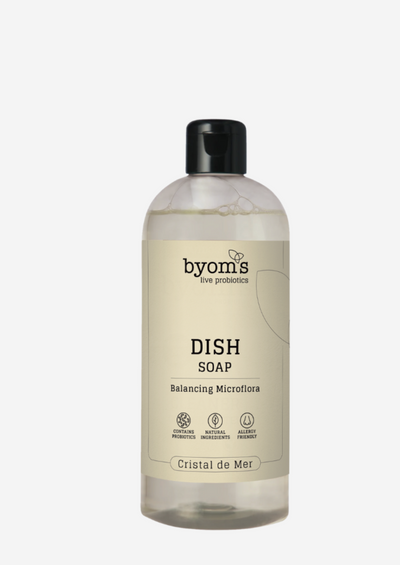 Se Byoms PROBIOTIC DISH SOAP  -  Cristal de Mer  -  No perfumes 400 ML. ✔ Kæmpe udvalg i  KopK - Køb online på udsalg og tilbud lige nu ✔ Hurtig levering: 1 - 2 Hverdage samt billig fragt - Varenummer: HG-53169 og barcode / Ean: 5714863000576 på lager - Udsalg på Hus & Fritid > DATOVARE & OUTLET > Spar op til 66% - Over 1354 design mærker på udsalg