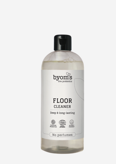 Se Byoms PROBIOTIC FLOOR CLEANER  -  ECOCERT  -  No perfumes (400 ml) ✔ Kæmpe udvalg i  KopK - Køb online på udsalg og tilbud lige nu ✔ Hurtig levering: 1 - 2 Hverdage samt billig fragt - Varenummer: HG-53170 og barcode / Ean: 5714863000811 på lager - Udsalg på Hus & Fritid > DATOVARE & OUTLET > Spar op til 52% - Over 1354 design mærker på udsalg