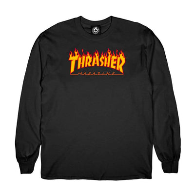 Se Thrasher Flame Langærmet T-Shirt Sort M ✔ Kæmpe udvalg i  Thrasher ✔ Hurtig levering: 1 - 2 Hverdage samt billig fragt - Varenummer: JUCO-53317-L og barcode / Ean: '010202027309 på lager - Udsalg på T-Shirts Spar op til 59% - Over 1112 kendte brands på udsalg