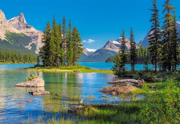 Castorland-puslespillet Maligne Lake, Canada med 500 brikker