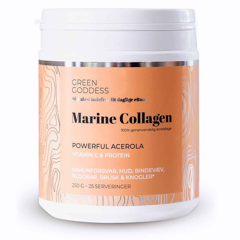 Se Green Goddess Marine Collagen Powerful Acerola 250g ✔ Kæmpe udvalg i Green Goddess - Køb online på udsalg og tilbud lige nu ✔ Billig fragt • Hurtig levering - Varenummer: Helsegrossisten-53920 og 5745000770021 på lager - Udsalg på Sundhed > Hud > Collagen Få op til 69% i rabat - Find over 1.798 mærker på udsalg