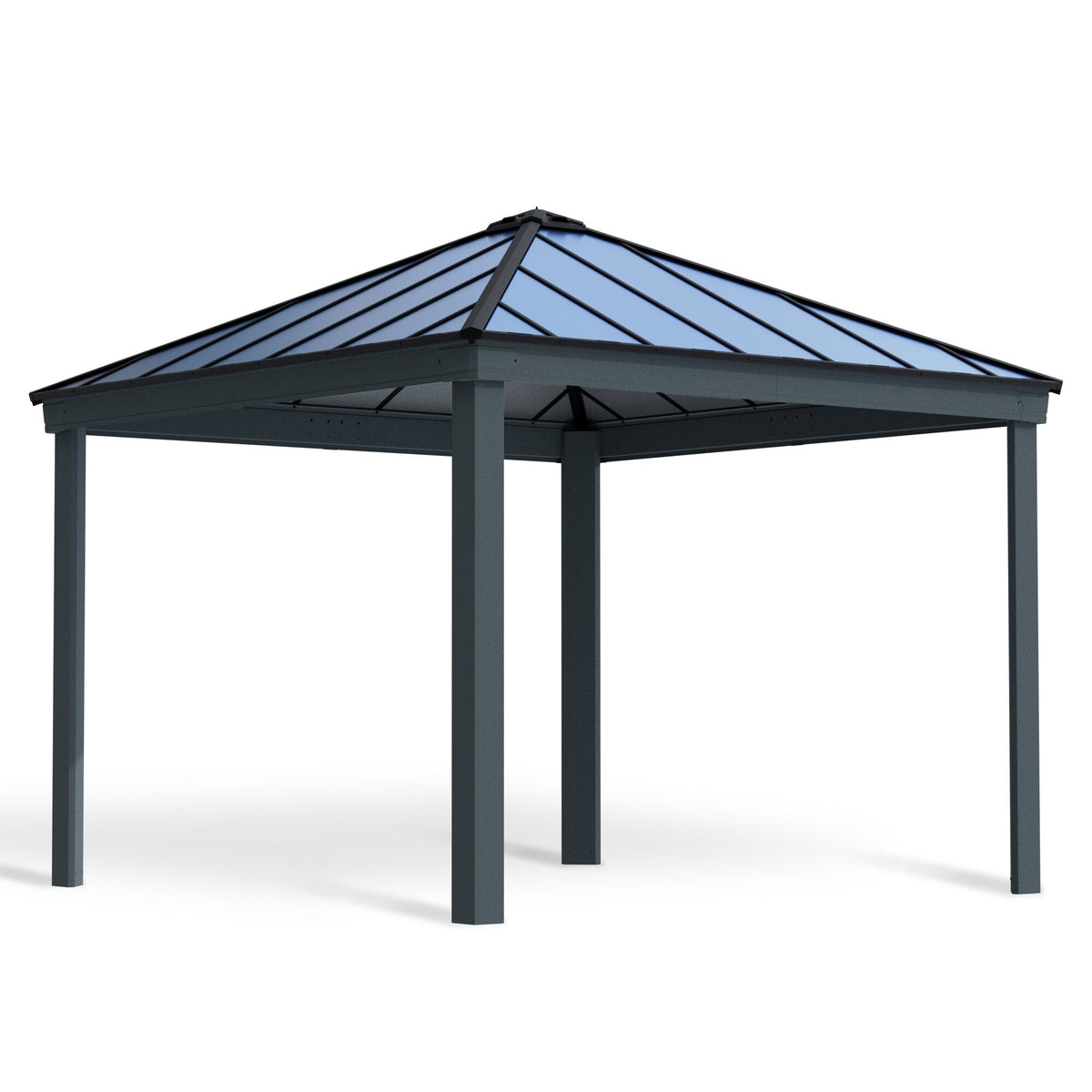 Se Canopia - Pavillon Dallas 4,2 x 4,2 meter antracitgrå Palram ❤ Kæmpe udvalg i Canopia by Palram - Køb online på udsalg og tilbud lige nu ❤ Hurtig levering til lave fragtpriser - Varenummer: Bolig&Haven-50309913149770 og barcode / Ean: 7290108605204 på lager - Udsalg på Spar helt op til 73% - Kæmpe udsalg på over 739 brands
