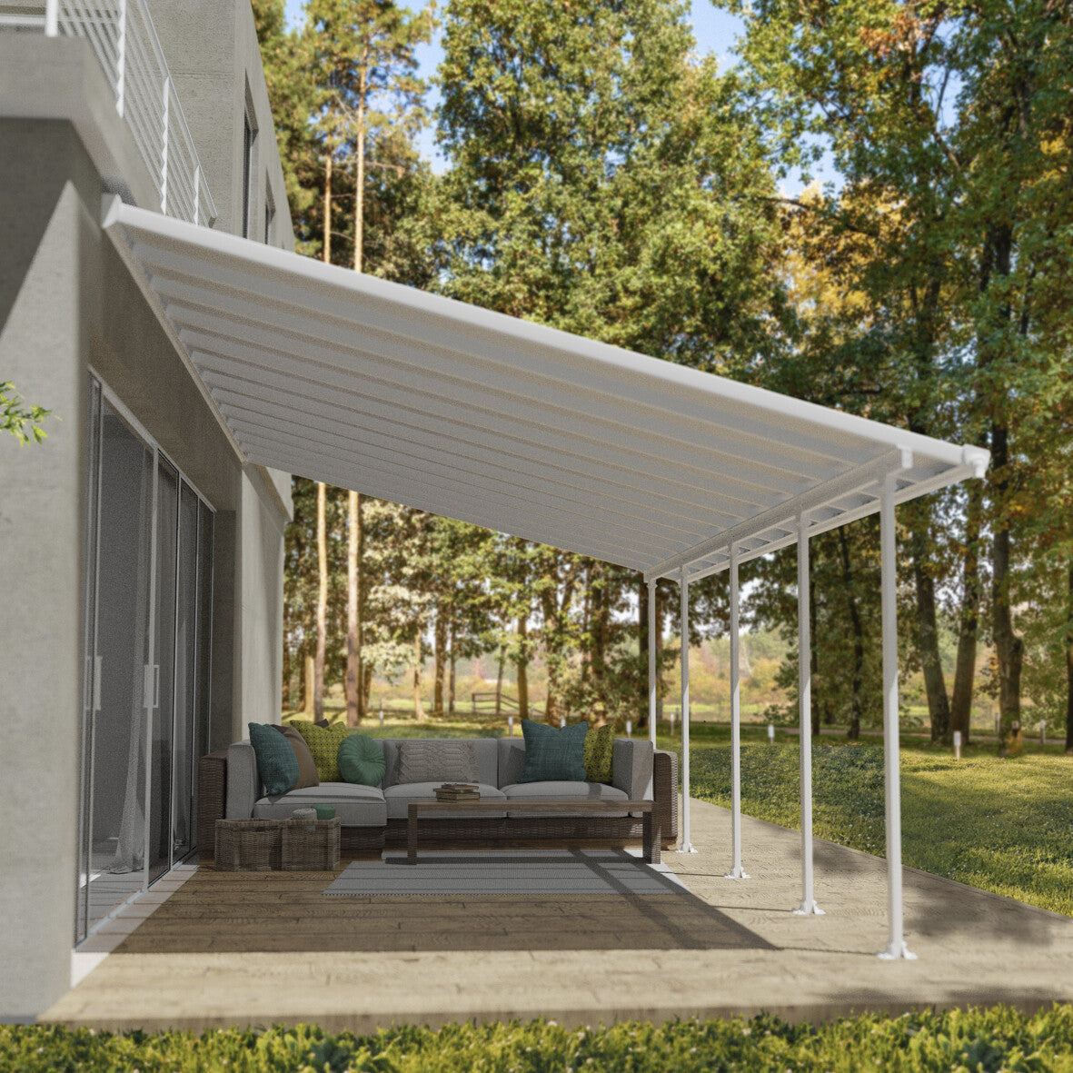 Se Palram Canopia - Terrasseoverdækning Feria 4x7,87m Hvid 29,9 m2 ❤ Kæmpe udvalg i Canopia by Palram - Køb online på udsalg og tilbud lige nu ❤ Hurtig levering til lave fragtpriser - Varenummer: Bolig&Haven-61179790393674 og barcode / Ean: 7290103122720 på lager - Udsalg på Spar stort – op til 59% - Over 2.739 kendte brands på stort udsalg