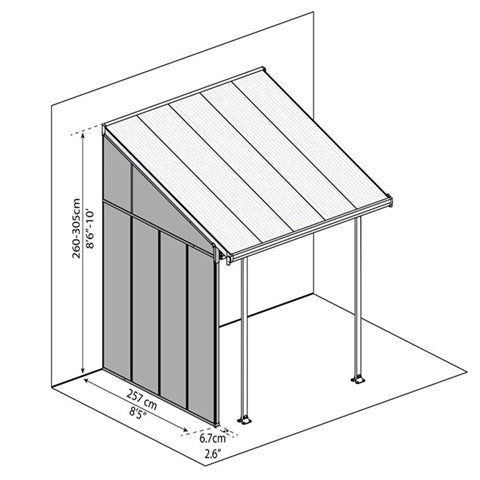 Se Palram - Canopia Feria sidevæg 3, hvid ❤ Kæmpe udvalg i Canopia - Køb online på udsalg og tilbud lige nu ❤ Billig fragt og hurtig levering - Varenummer: Bolig&Haven-42438321111292 og barcode / Ean: 7290103121341 på lager - Udsalg på Spar helt op til 73% - Stort udsalg på over 739 brands