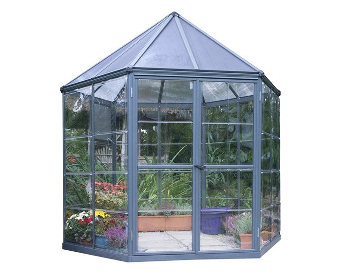 Se Palram - Canopia Oasis hexagonalt drivhus 4 m2 ❤ Kæmpe udvalg i Canopia - Køb online på udsalg og tilbud lige nu ❤ Billig fragt og hurtig levering - Varenummer: Bolig&Haven-42438323470588 og barcode / Ean: 7290108133837 på lager - Udsalg på Spar stort – op til 59% - Over 2.739 brands med kæmpe udsalg