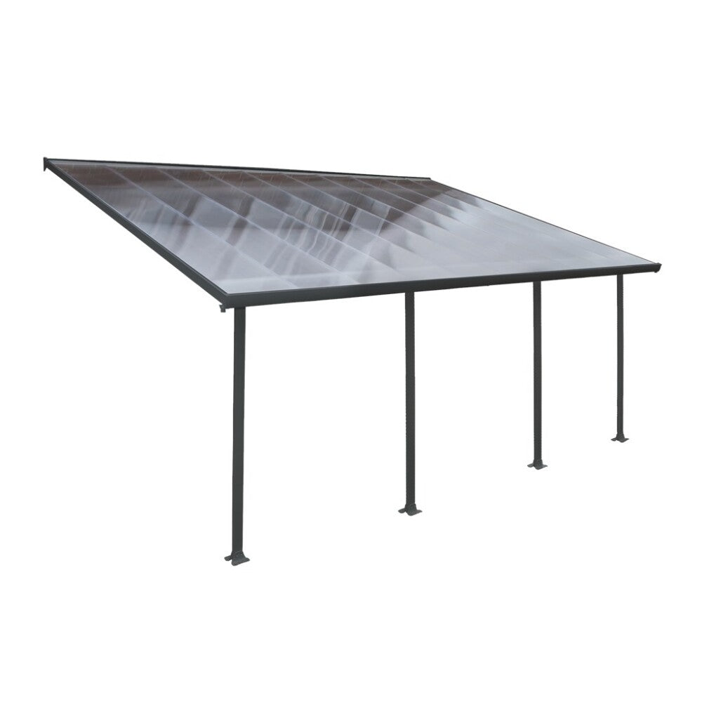 Se Palram Canopia - Terrasseoverdækning Feria 4x6,06m Antracitgrå 23 m2 ❤ Kæmpe udvalg i Canopia by Palram - Køb online på udsalg og tilbud lige nu ❤ Meget billig fragt og hurtig levering - Varenummer: Bolig&Haven-61179801895242 og barcode / Ean: 7290108134858 på lager - Udsalg på Få op til 63% i rabat - Over 1.798 brands samlet på udsalg