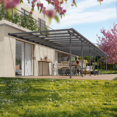 Se Palram Canopia - Terrasseoverdækning Feria 4x12,12m Antracitgrå 46 m2 ❤ Kæmpe udvalg i Canopia by Palram - Køb online på udsalg og tilbud lige nu ❤ Lav fragtpris og hurtig levering - Varenummer: Bolig&Haven-61179810382154 og barcode / Ean: 7290108136135 på lager - Udsalg på Op til 63% rabat - Kendte mærker på udsalg – over 1.329 brands