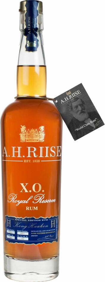 Se A.H. Riise Xo Royal Reserve Kong Haakon Fl 70 ✔ Kæmpe udvalg i Old St. Croix - Køb online på udsalg og tilbud lige nu ✔ Super billig fragt og lynhurtig levering - Varenummer: Barlife-15981 og 5712421011408 på lager - Udsalg på Drikkevarer - Spiritus - Rom & Sukkerørsspiritus - Sukkerørsspiritus Store besparelser – op til 67% - Shop over 2.281 kendte mærker på udsalg