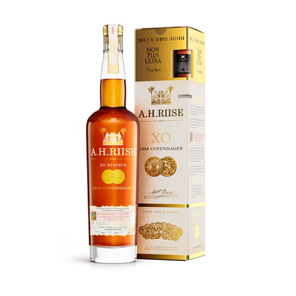 A.H. Riise 1888 Copenhagen Gold Medal Rum Fl 70