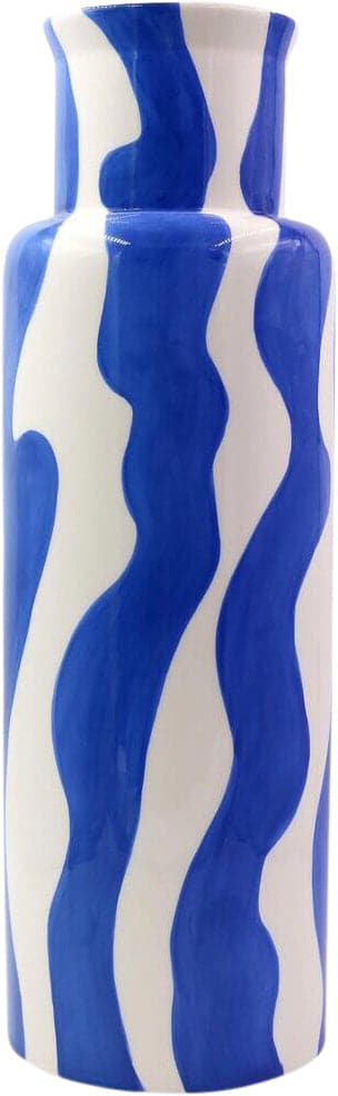 Se Que Rico Vase Esteban - Bold & Blue Str 14,5 x 14,5 x 44 cm - Vaser ❤ Stort online udvalg i Que Rico ❤ Meget billig fragt og hurtig levering: 1 - 2 hverdage - Varenummer: MGS-S12238999 og barcode / Ean: 5420025375122 på lager - Udsalg på Bolig - Interiør - Vaser & urtepotteskjulere - Vaser Spar op til 66% - Over 1312 kendte brands på udsalg