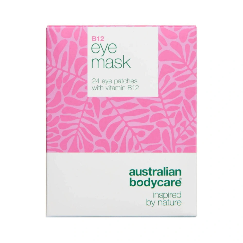 Pakke med Australian Bodycare Vitamin B12 hydrogel-øjenmasker, 48 stk.