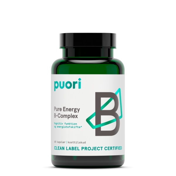 Se Puori Pure Energy B-Complex 60 kaps. ✔ Kæmpe udvalg i Bolig Magasin - Køb online på udsalg og tilbud lige nu ✔ Super billig fragt og lynhurtig levering - Varenummer: Helsegrossisten-54320b og 5710789004476 på lager - Udsalg på Sundhed > Puori > Immunforsvar Store besparelser – op til 67% - Spar stort på mere end 2.739 mærker