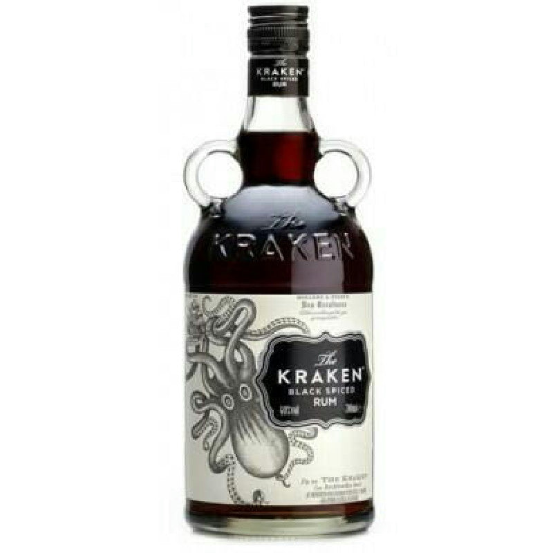 Flaske Kraken Spiced Rum, 1 liter krydret rom