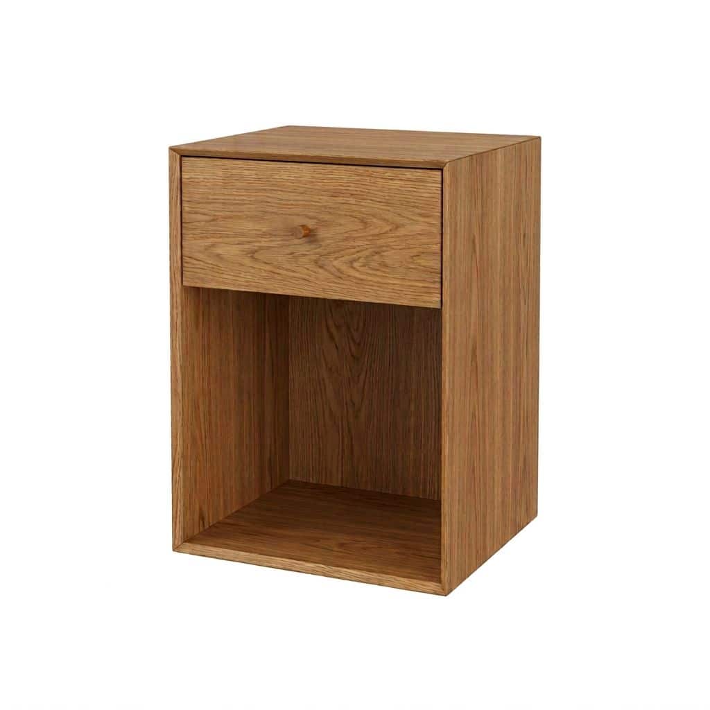 The Wood Box 5439 kommode med 1 skuffe fra Storage & Shelves