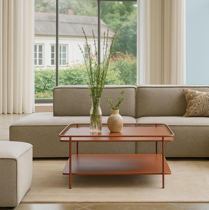 Se Yuba sofabord, terracotta, 75x75x34,3cm ❤ Kæmpe udvalg i Unique furniture - Køb online på udsalg og tilbud lige nu ❤ Billig fragt • Hurtig levering - Varenummer: Bolig&Haven-53109315404106 og barcode / Ean: 5704745180052 på lager - Udsalg på Op til 61% rabat - Kendte mærker på udsalg – over 1.329 brands