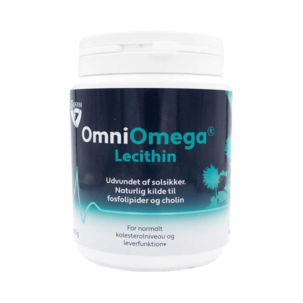 Biosym OmniOmega Lecithin i granulatform, 300 g