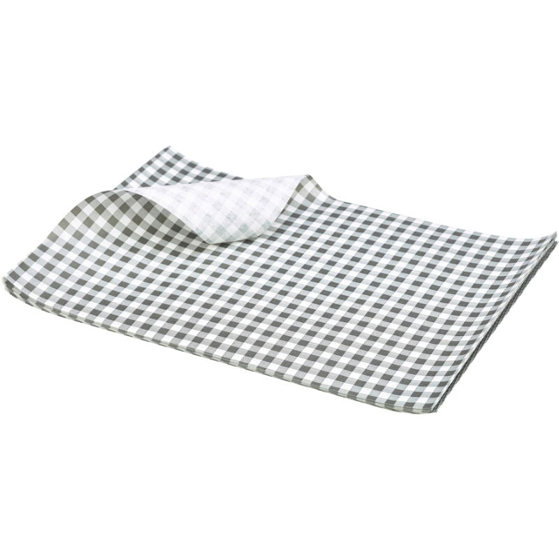 Se Fedttæt Papir Ternet Sort 25 x 20cm 1000 Stk. ✔ Kæmpe udvalg i Genware - Køb online på udsalg og tilbud lige nu ✔ Billig fragt • Hurtig levering - Varenummer: Barlife-1418706 og 5020403095682 på lager - Udsalg på Barudstyr - Tjenerudstyr - Serveringsbakker Spar stort – op til 59% - Eksklusivt udsalg på over 2.739 mærker