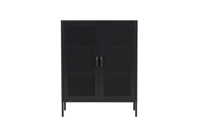 Se Venture Home - Misha - opbevaringskab, sort, 100x80x40cm ✔ Kæmpe udvalg i  Venture Home - Køb online på udsalg og tilbud lige nu ✔ Hurtig levering: 1 - 2 Hverdage samt billig fragt - Varenummer: BGH-50406135005514 og barcode / Ean: 7350107089846 på lager - Udsalg på Alle produkter (Lagerbeholdning er større end 1) Spar op til 56% - Over 1324 kendte brands på udsalg