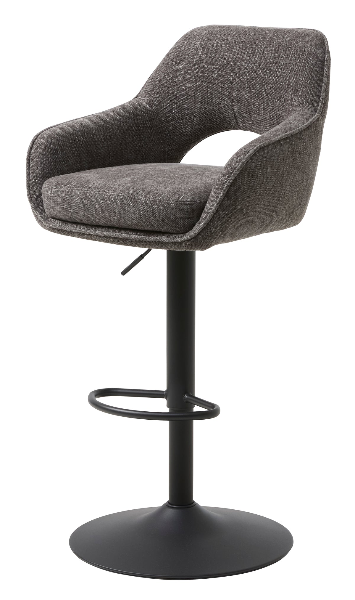 Se Cowley barstol, m. ryglæn, armlæn og fodstøtte - grafit grå polyester og sorte ben ❤ Kæmpe udvalg i Unique Furniture - Køb online på udsalg og tilbud lige nu ❤ Meget billig fragt og hurtig levering: 1 - 2 hverdage - Varenummer: Boboonline-123390 og barcode / Ean: 5704745203447 på lager - Udsalg på Møbler,Stole,Barstole,
Møbler,
Stole,
Barstole med ryglæn,
Barstole til køkkenø,
Hjem Spar op til 51% - Over 785 kendte brands på udsalg