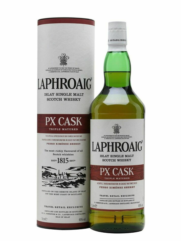 Se Laphroaig Px Islay Single Malt 1 Ltr ✔ Kæmpe udvalg i Laphroaig - Køb online på udsalg og tilbud lige nu ✔ Billig fragt • Hurtig levering - Varenummer: Barlife-15965 og 5010019637291 på lager - Udsalg på Drikkevarer - Spiritus - Whiskey Op til 63% rabat - Kendte mærker på udsalg – over 1.329 mærker