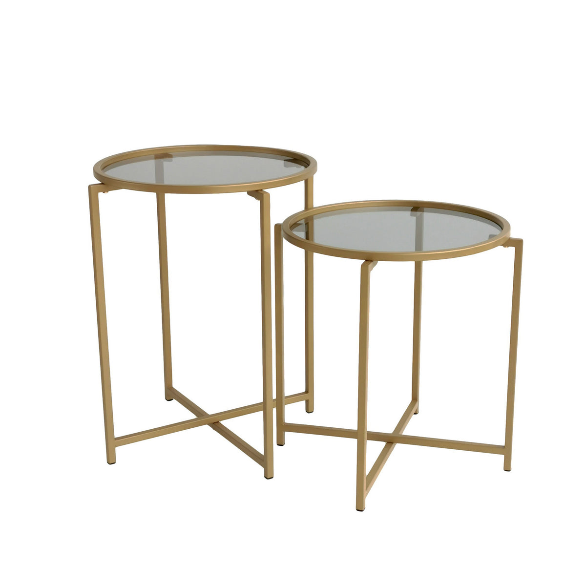 Se NORDVÄRK S406 sofabord - røgfarvet glas og guld metal (sæt med 2) ❤ Kæmpe udvalg i - Køb online på udsalg og tilbud lige nu ❤ Meget billig fragt og hurtig levering: 1 - 2 hverdage - Varenummer: Boboonline-104746 og barcode / Ean: 8682870968899 på lager - Udsalg på Møbler,Borde,Sofaborde,
Møbler,
Borde,
Glasborde,
Glas sofaborde,
Dagligstue, Spar op til 51% - Over 785 kendte brands på udsalg