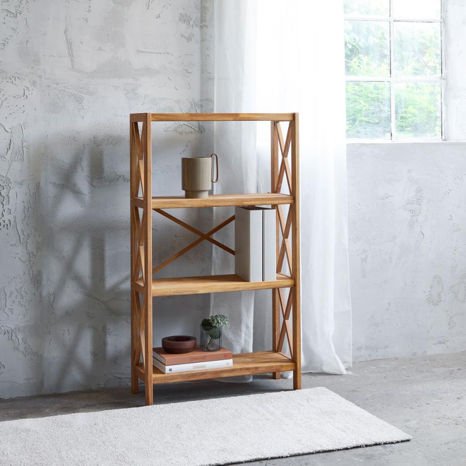 Se X-shelf reol, eg, 70x30x124cm ❤ Kæmpe udvalg i Unique furniture - Køb online på udsalg og tilbud lige nu ❤ Billig fragt • Hurtig levering - Varenummer: Bolig&Haven-53109314781514 og barcode / Ean: 5704745184302 på lager - Udsalg på Spar helt op til 57% - Over 739 kendte brands på udsalg